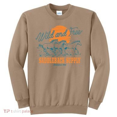 Saddleback Supply Wild And Free Sweatshirt