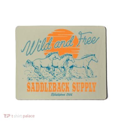 Saddleback Supply Wild And Free Mousepad