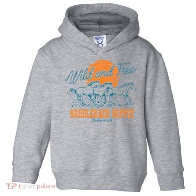 Saddleback Supply Wild And Free Toddler Hoodie