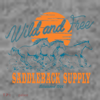 Saddleback Supply Wild And Free Toddler Hoodie thumb 2