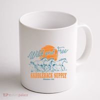 Saddleback Supply Wild And Free Coffee Mug thumb 1