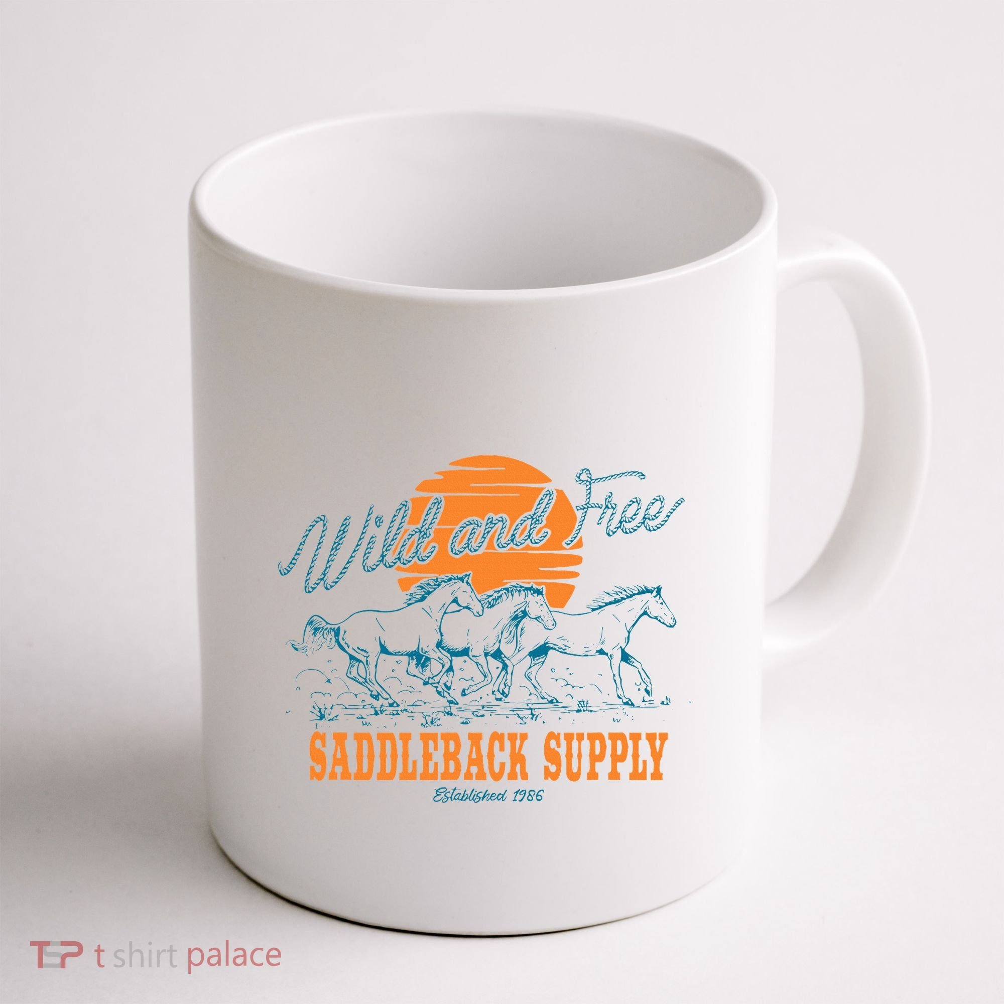 Saddleback Supply Wild And Free Coffee Mug