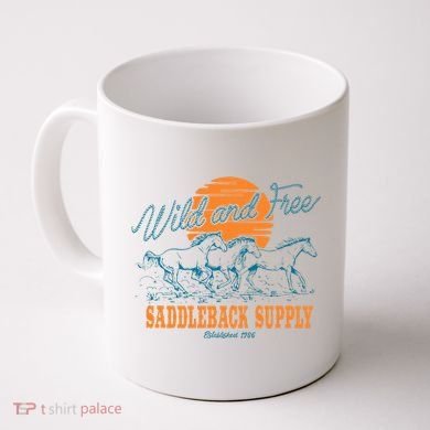 Saddleback Supply Wild And Free Coffee Mug