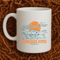 Saddleback Supply Wild And Free Coffee Mug thumb 2