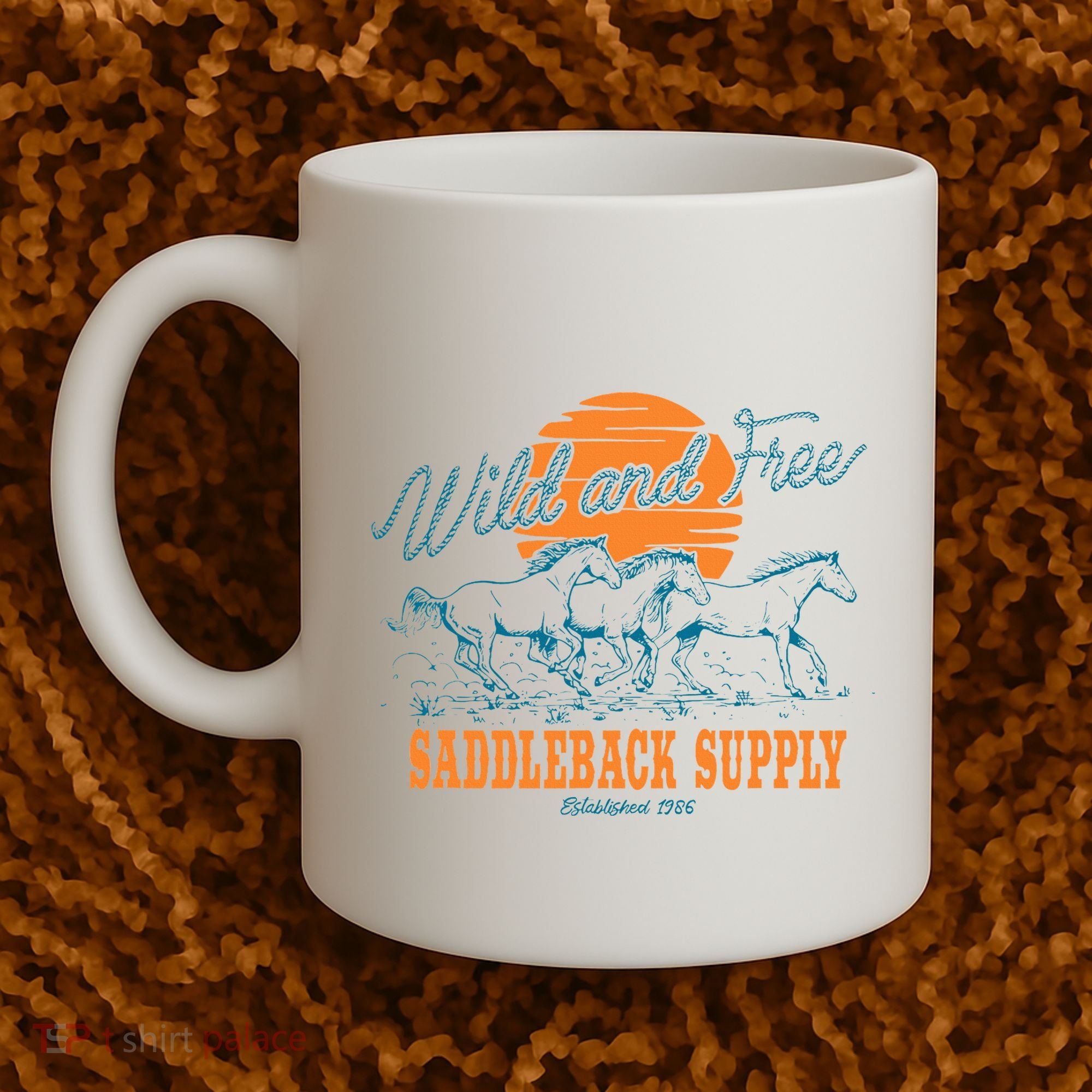 Saddleback Supply Wild And Free Coffee Mug