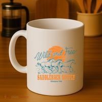 Saddleback Supply Wild And Free Coffee Mug thumb 4