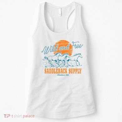 Saddleback Supply Wild And Free Women's Tank Top