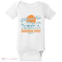 Saddleback Supply Wild And Free Baby Bodysuit thumb 0