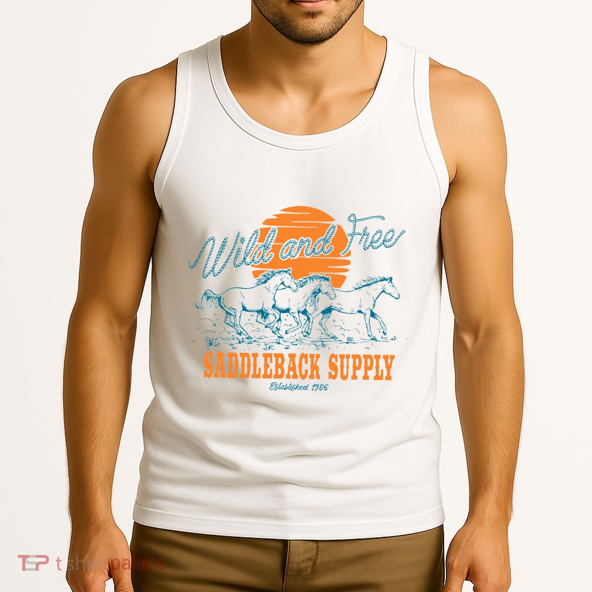 Saddleback Supply Wild And Free Tank Top