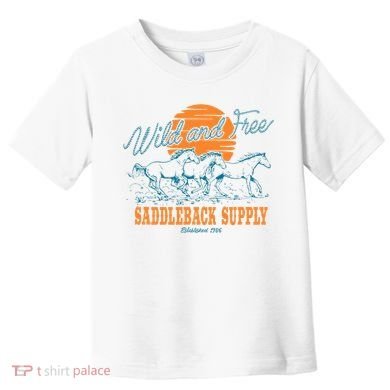 Saddleback Supply Wild And Free Toddler T-Shirt