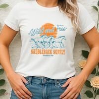 Saddleback Supply Wild And Free Women's T-Shirt thumb 2