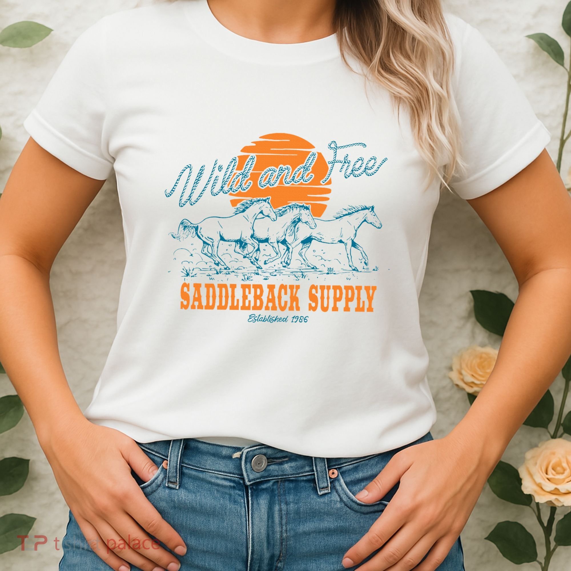 Saddleback Supply Wild And Free Women's T-Shirt
