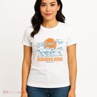 Saddleback Supply Wild And Free Women's T-Shirt thumb 4