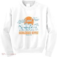 Saddleback Supply Wild And Free Kids Sweatshirt thumb 0