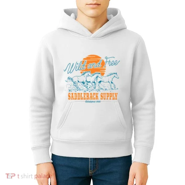 Saddleback Supply Wild And Free Kids Hoodie