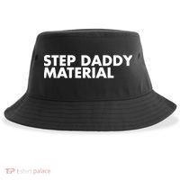 Step Daddy Material Sustainable Bucket Hat thumb 0