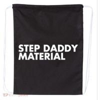 Step Daddy Material Drawstring Bag thumb 0