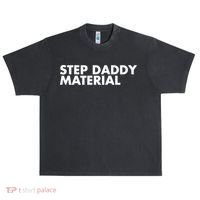 Step Daddy Material Urban Oversized Heavyweight T-Shirt thumb 0