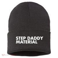 Step Daddy Material Sustainable Knit Beanie thumb 0