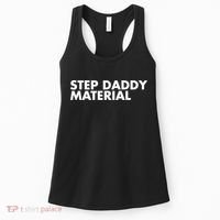 Step Daddy Material Women's Tank Top thumb 0