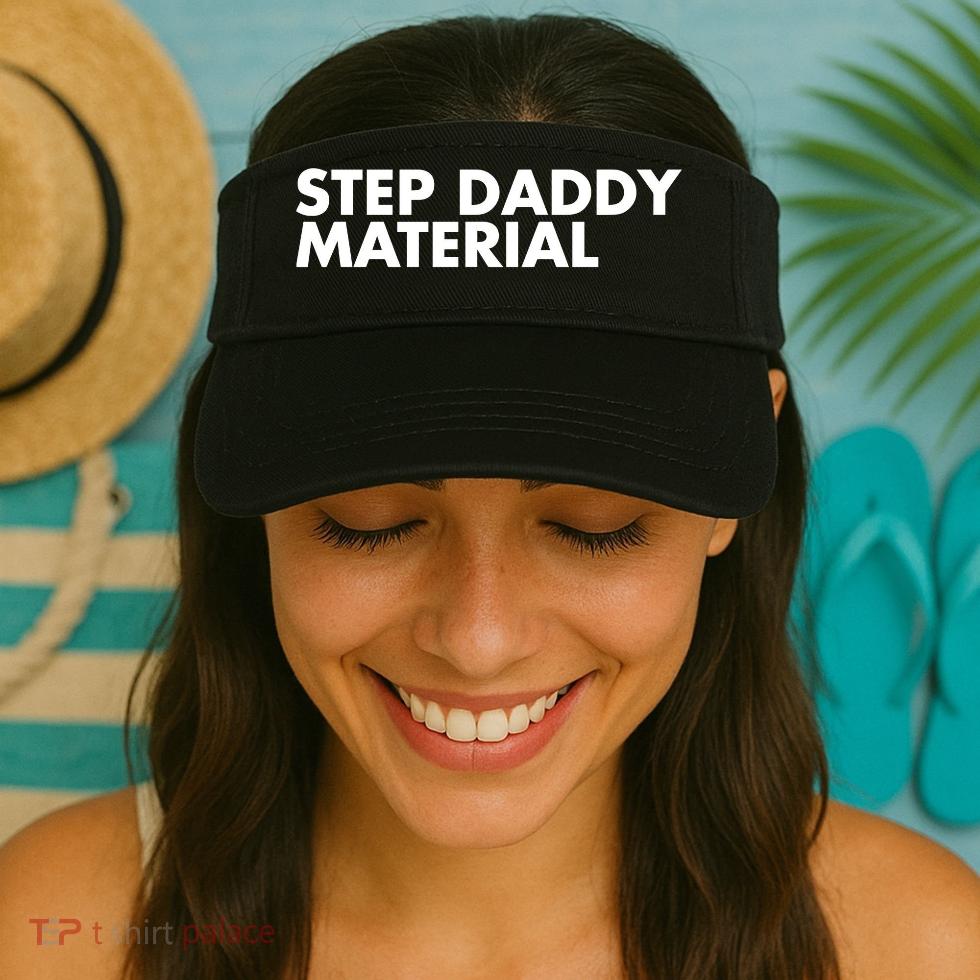 Step Daddy Material Visor