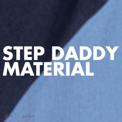 Step Daddy Material Raglan Baseball Sleeve Shirt