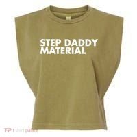 Step Daddy Material Garment-Dyed Women's Muscle Tee thumb 0