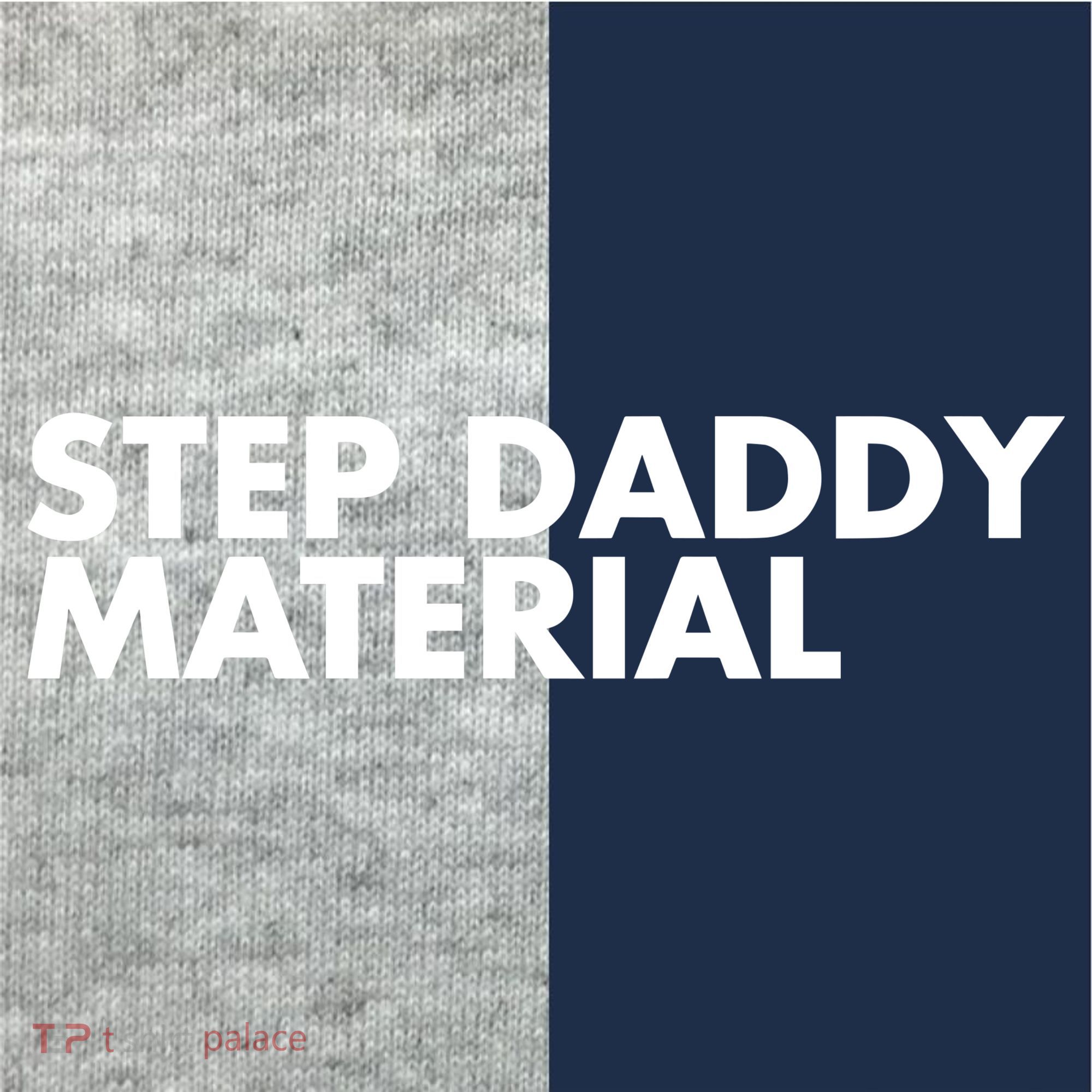 Step Daddy Material Kids Colorblock Raglan Jersey