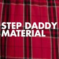 Step Daddy Material Women's Flannel Plaid Pajama Pants thumb 2