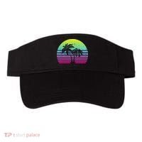 Summertime Synthwave Sunset With Palms Visor thumb 0