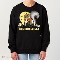 Squirrelzilla Squirrel Whisperer Squirrel Lover Animal Women's Sweatshirt thumb 0