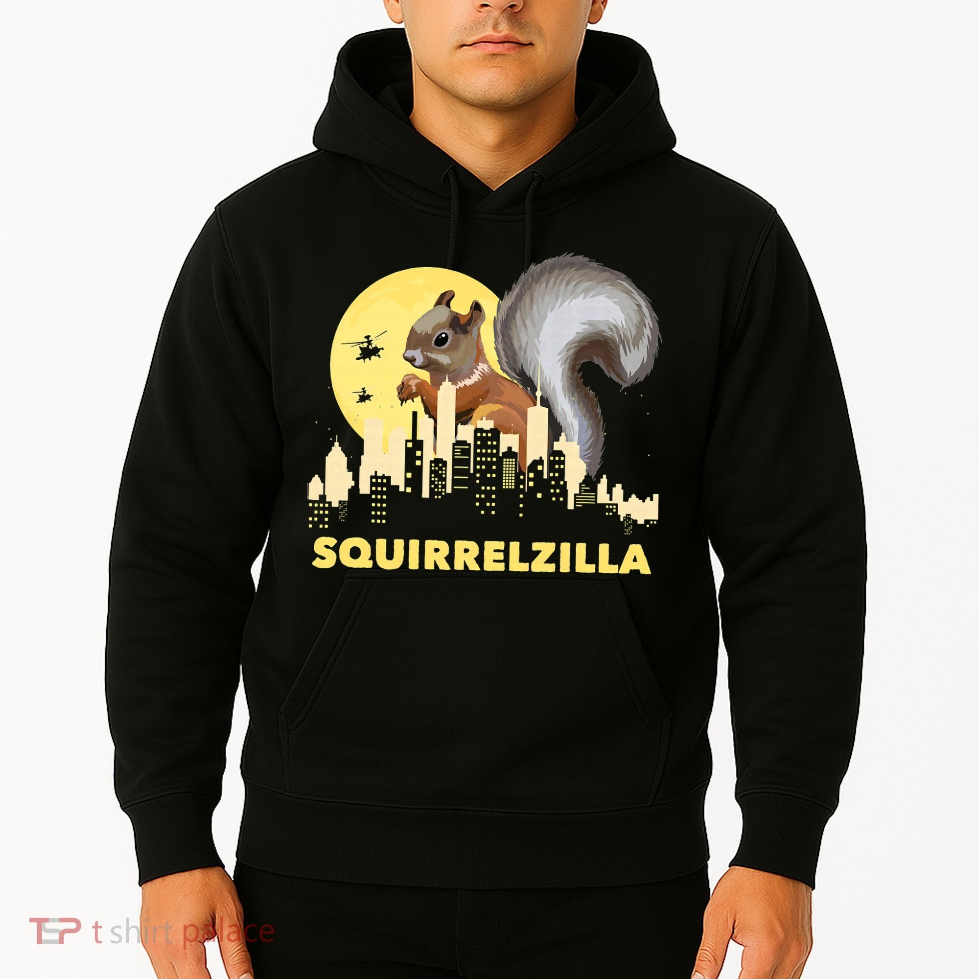 Squirrelzilla Squirrel Whisperer Squirrel Lover Animal Hoodie