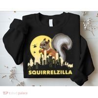 Squirrelzilla Squirrel Whisperer Squirrel Lover Animal Sweatshirt thumb 2