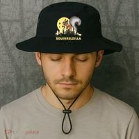 Squirrelzilla Squirrel Whisperer Squirrel Lover Animal Bucket Hat thumb 2