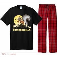 Squirrelzilla Squirrel Whisperer Squirrel Lover Animal Pajama Set thumb 0