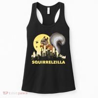Squirrelzilla Squirrel Whisperer Squirrel Lover Animal Women's Tank Top thumb 0