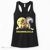 Squirrelzilla Squirrel Whisperer Squirrel Lover Animal Women's Tank Top thumb 0