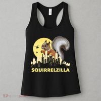 Squirrelzilla Squirrel Whisperer Squirrel Lover Animal Women's Tank Top thumb 3