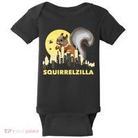 Squirrelzilla Squirrel Whisperer Squirrel Lover Animal Baby Bodysuit thumb 0