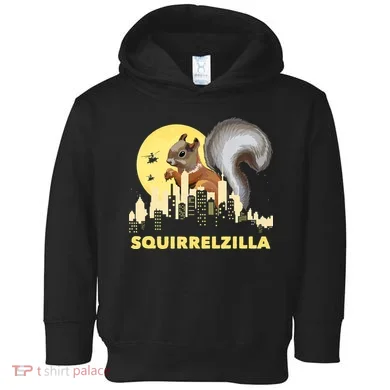 Squirrelzilla Squirrel Whisperer Squirrel Lover Animal Toddler Hoodie