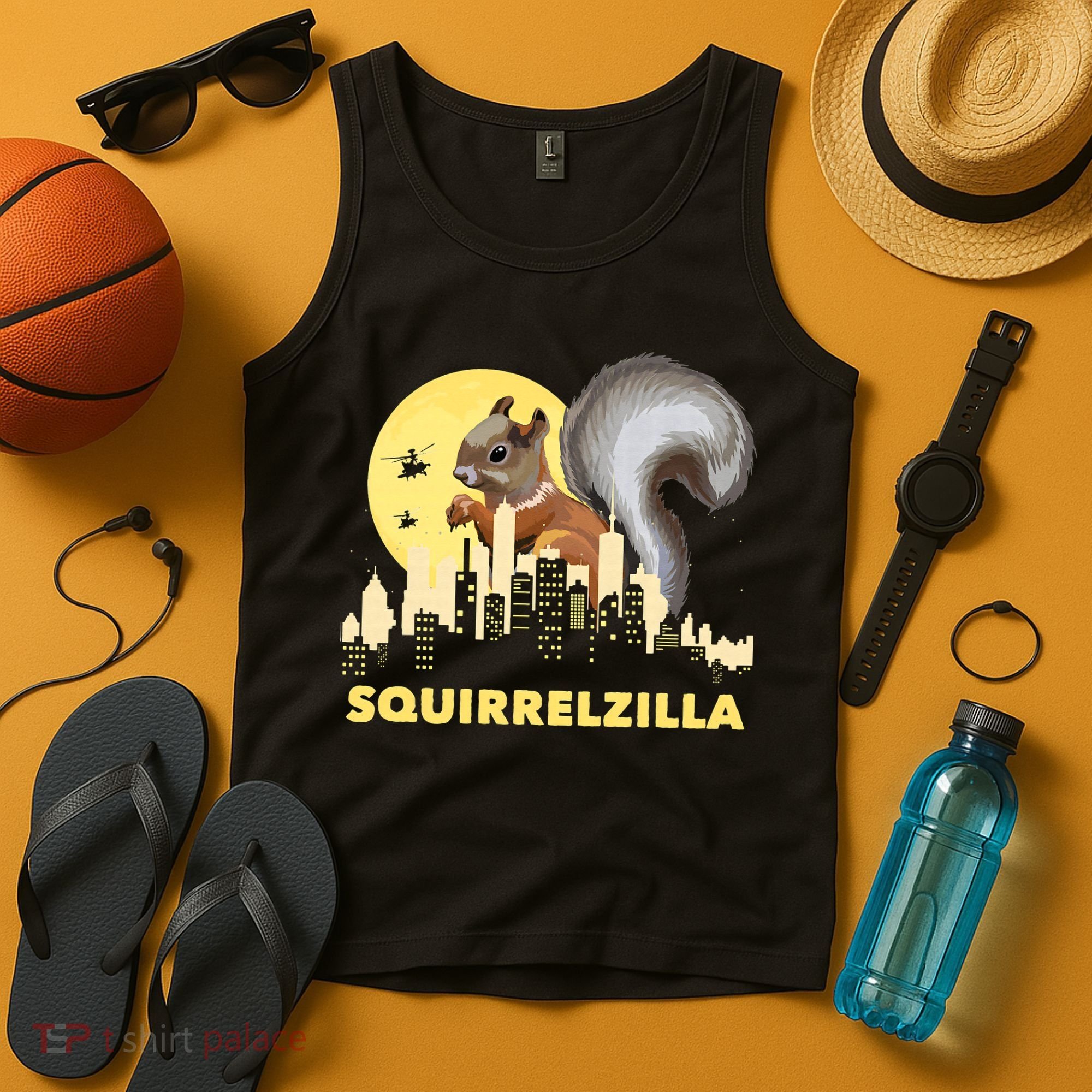 Squirrelzilla Squirrel Whisperer Squirrel Lover Animal Tank Top