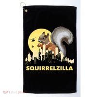 Squirrelzilla Squirrel Whisperer Squirrel Lover Animal Golf Towel thumb 0