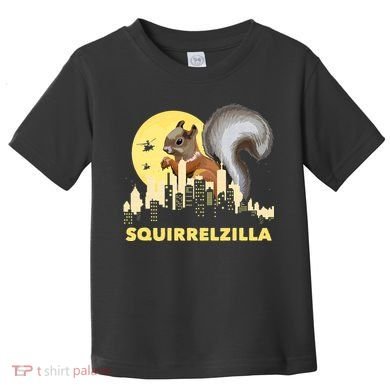 Squirrelzilla Squirrel Whisperer Squirrel Lover Animal Toddler T-Shirt