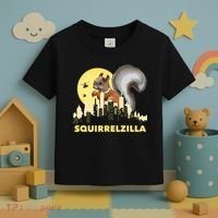 Squirrelzilla Squirrel Whisperer Squirrel Lover Animal Toddler T-Shirt thumb 3