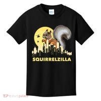 Squirrelzilla Squirrel Whisperer Squirrel Lover Animal Kids T-Shirt thumb 0
