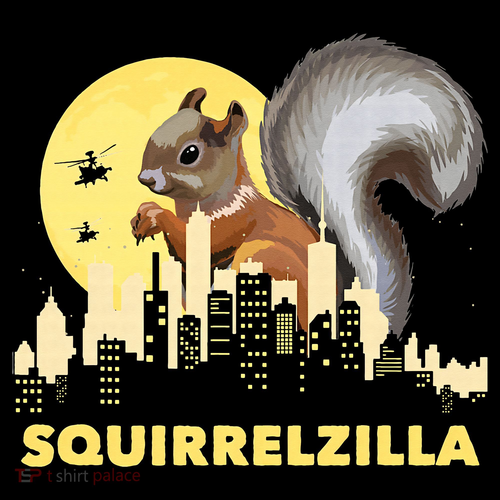 Squirrelzilla Squirrel Whisperer Squirrel Lover Animal Kids T-Shirt