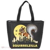 Squirrelzilla Squirrel Whisperer Squirrel Lover Animal Tote Bag thumb 0