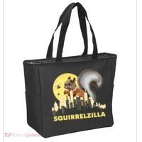 Squirrelzilla Squirrel Whisperer Squirrel Lover Animal Tote Bag thumb 2
