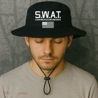 Swat Special Weapons And Tactics Police S.W.A.T Bucket Hat thumb 2