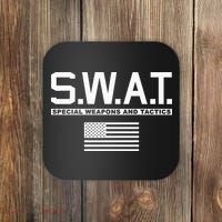Swat Special Weapons And Tactics Police S.W.A.T Coaster thumb 0